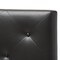 Baxton Studio Baltimore Modern Black Faux Leather Upholstered Twin Size Headboard 125-6961 - alternate 4
